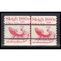 1900a 5.2c Sleigh Fine MNH Dry Gum CNP Left 5 P...