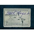 Used RW23 $2 American Merganser Just Clears C1038
