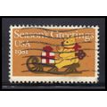 Used 1940 20c 20c Teddy Bear and Sleigh Fine KA...