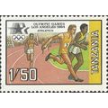 TANZANIA, OLYMPICS, Los Angeles, Track, yellow ...