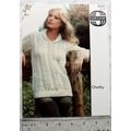 Vintage: Sirdar 6017 sweater, chunky