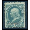 O57S 1c Franklin 'STATE' Average Plus MNG C3527