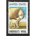 USA 1971 AMERICAN WOOL OBLITERE ( USED )