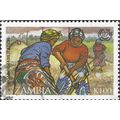 ZAMBIA, Women Road workers, brown 1995, K100, #4