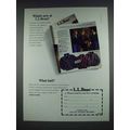 1992 L.L. Bean Fashion Ad - What's New?