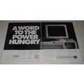 1990 Dell System 425E Computer Ad - A word to the power hungry