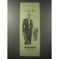 1954 Moss Bros Ad - Evening Wear