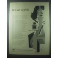 1954 Shell Oil Ad - Oil is our way of life