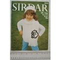 Vintage: Sirdar 3229 children's sweater, bear s...