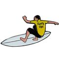 Surfs Up Surfing Surfer Dude Sea Beach Ocean Sp...