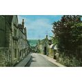 Postcard Bisley Street, Painswick, Gloucestersh...