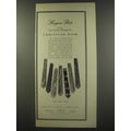 1956 Rogers Peet Christian Dior Neckties Advertisement
