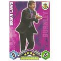 Match Attax Extra 2009/10 Collection: Club Manager, Burnley - Laws