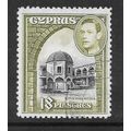 CYPRUS 1938 KG6 SG160 160 SG 18 PIASTRES BUYUK ...