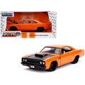 1970 Plymouth Road Runner Orange with Black Hoo...