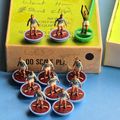 Subbuteo HW TEAM WEST HAM 2nd COMPLETE SET Ref 79