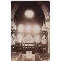 EC702 ST AUSTELL CHURCH INTERIOR ,? R/P POSTCARD
