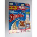 Nestle Shreddies 2003 Cereal Box Disney Brother...