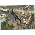 Germany postcard - Aachen weekly marketplace wo...