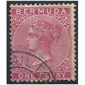 Bermuda 1886 SG23 1d Rose-Red Very Fine Used ...