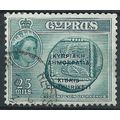 Cyprus 1961 SG194a 25m Greyish Blue Fine Used ....