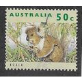 AUS 1992 50c 'WILDLIFE (1ST SERIES) -KOALA' FIN...