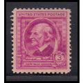 861 3c Ralph Emerson Fine Plus MNH KA2334