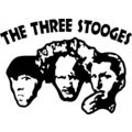 3 THREE STOOGES vinyl decal sticker