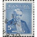 CANADA, Sir Charles Tupper 1821-1915, blue 1955...