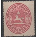 Mi 18 MH 1865 Braunschweig Cat € 5