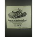 1991 Dremel MiniMite Rotary Tool Ad - The perfect tool for a downsized Detroit