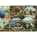 Italy Postcard 1980 - Saluti Da Sorrento