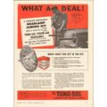 TUNG-SOL ELECTRIC INC 1956 mechanical headlamp ...