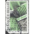 BELGIUM, Le Jour - Le Courrier, green 1994, 16F