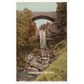 Ashgill Falls Garrigill near Alston Postcard Cu...
