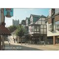 Church Street Christchurch Postcard unused VG