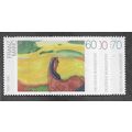 GER 1992 U/M (SET) 'GERMAN PAINTINGS' (3v) (EBI...