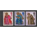 GREAT BRITAIN 1972 CHRISTMAS SG 913 / 915 SET 3...