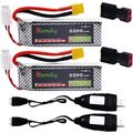 Blomiky 2 Pack XT60 Plug 11.1V 3S 2200Mah Lipo ...