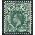 Southern Nigeria 1912 SG45 1/2d Green Mounted M...