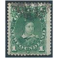 Newfgoundland 1887 SG50 1c Blue-Green Good/Fine...