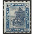 Jamaica 1921 SG98 2 1/2d Deep Blue & Blue Mount...