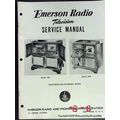 EMERSON 1951 TV model 585 618 AM FM Television ...