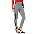 INC Women's Shaping Tuxedo Stripe Menswear Legg...