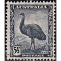 AUSTRALIA, 1942 5.5d Emu, SG 208 (Scott #196), ...