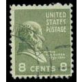 Used 813 8c Martin Van Buren Barely Clears M07856