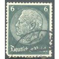 Germany 1934 - 6pf dark green - President Von H...