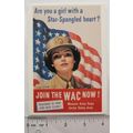 Modern postcard of War Poster - Join the WAC Now