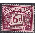 GB 1968 - 69 QE2 6d Purple Postage Due used No ...