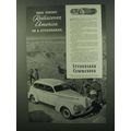 1940 Studebaker Commander Cruising Sedan Ad